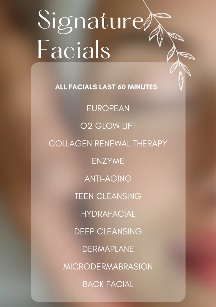 Eurospa Oasis signature Facials